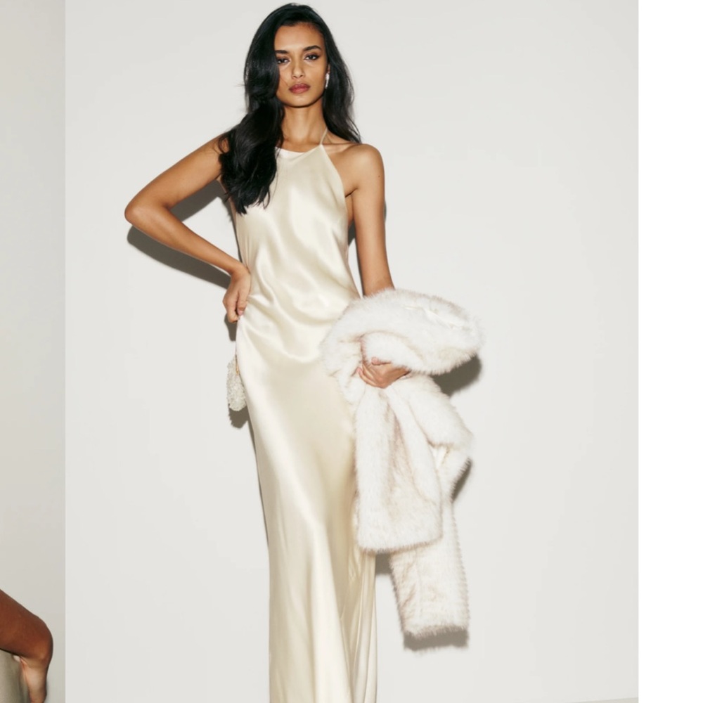 Reformation Silk Jeany Dress